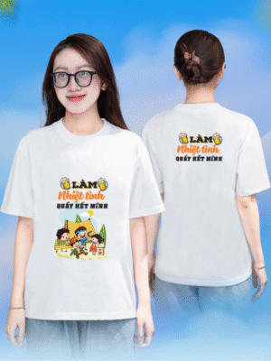 Đồng Phục Áo Phông Teambuilding Free 1 Hình In Tiêu Chuẩn