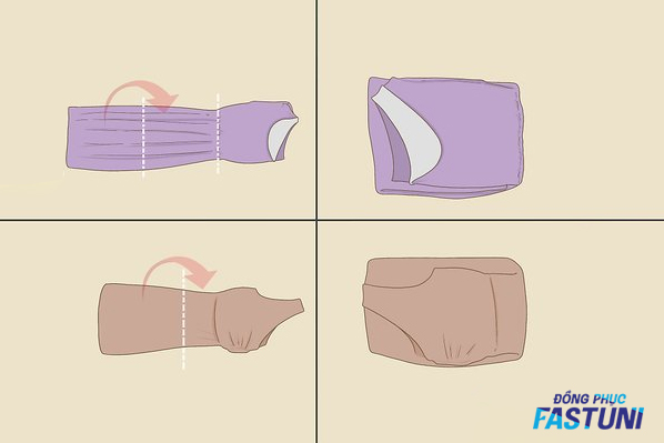 Bật mí cách gấp váy đầm dài gọn gàng 