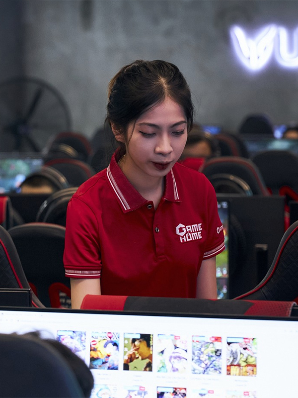 Đồng phục quán game là một phần quan trọng trong bộ nhận diện thương hiệu