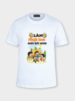 Alternative view of Đồng Phục Áo Phông Teambuilding Free 1 Hình In Tiêu Chuẩn