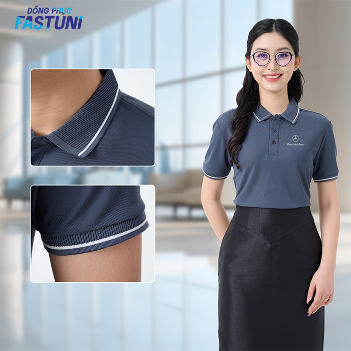 Áo thun đồng phục công ty mang phong cách trẻ trung và năng động 