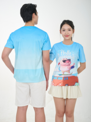 Alternative view of Áo Đồng Phục Cổ Tròn Telex Thái