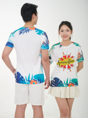 Alternative view of Áo Đồng Phục Cổ Tròn Telex Thái