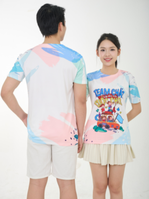 Alternative view of Áo Đồng Phục Cổ Tròn Telex Thái