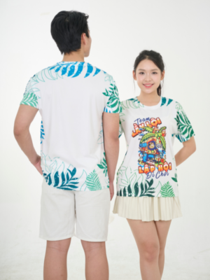 Alternative view of Áo Đồng Phục Cổ Tròn Telex Thái