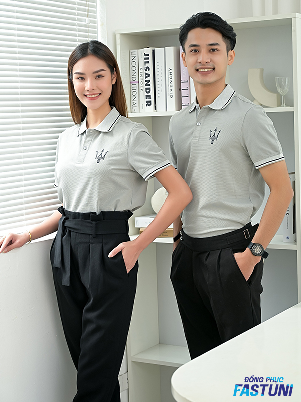 Tổng hợp các mẫu đồng phục màu xám chuyên nghiệp, sang trọng 