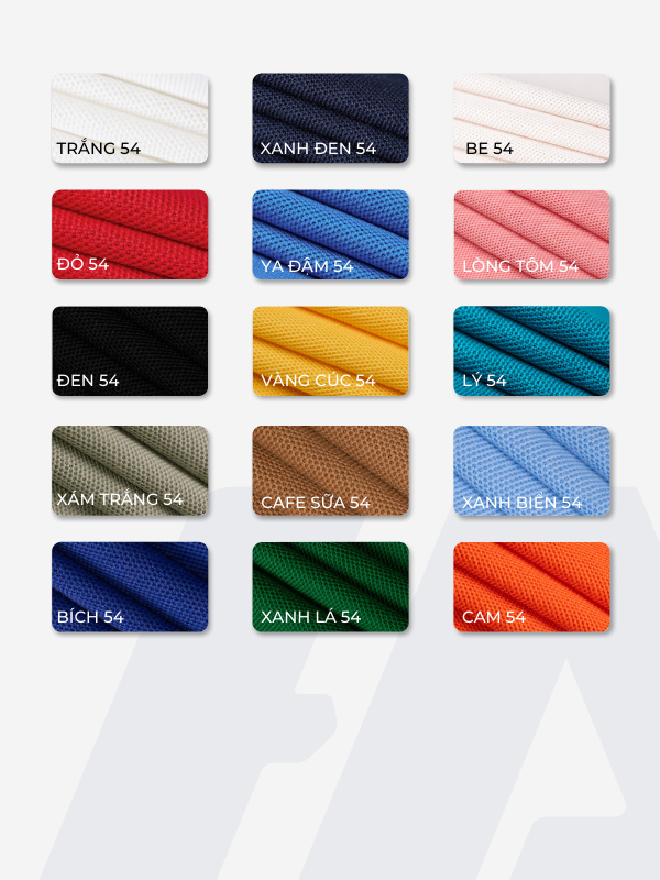 Bảng màu chất liệu Prime Cotton