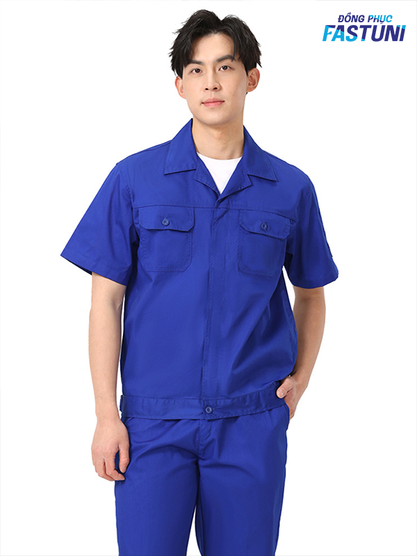 Đồng phục nhân viên gara ô tô đem lại sự thoải mái, linh hoạt cho người mặc 