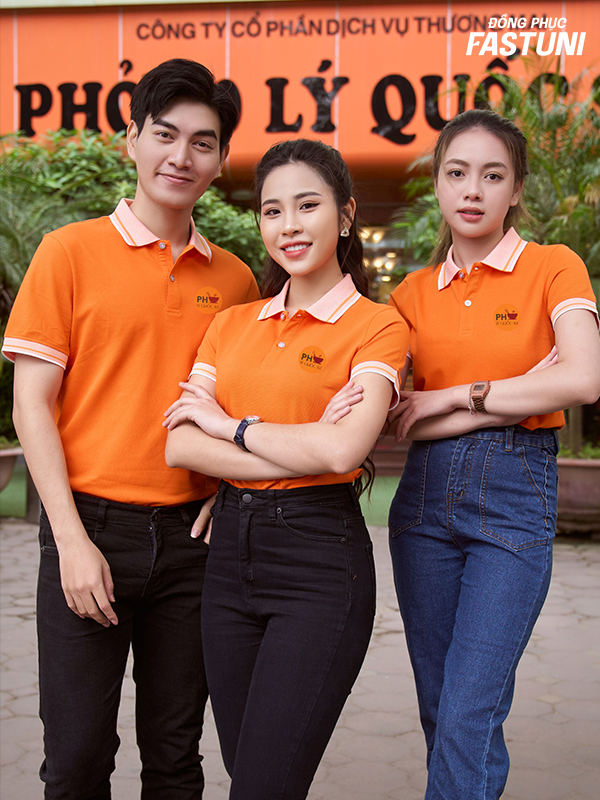 Đặt may đồng phục quán phở, đồng phục công ty đẹp, chất lượng tại Đồng phục Fast Uni 