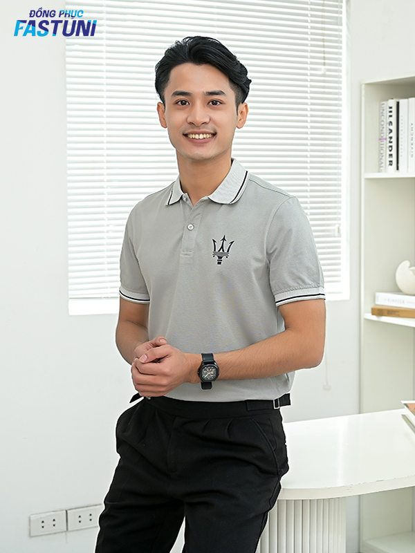 Các chất liệu vải may đồng phục công ty màu xám