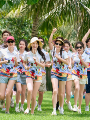 Alternative view of Đồng Phục Du Lịch Teambuilding Techcombank