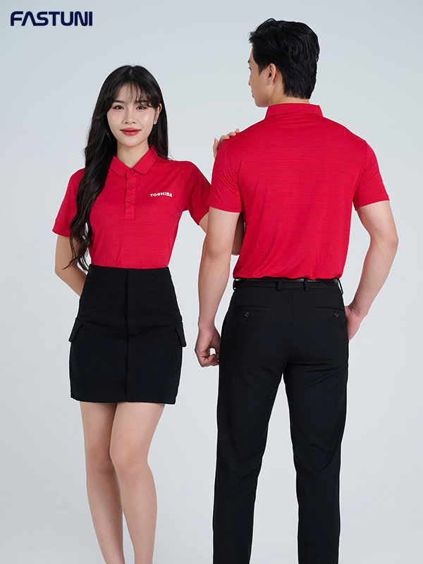 Mẫu đồng phục công ty, công sở mang phong cách thanh lịch 