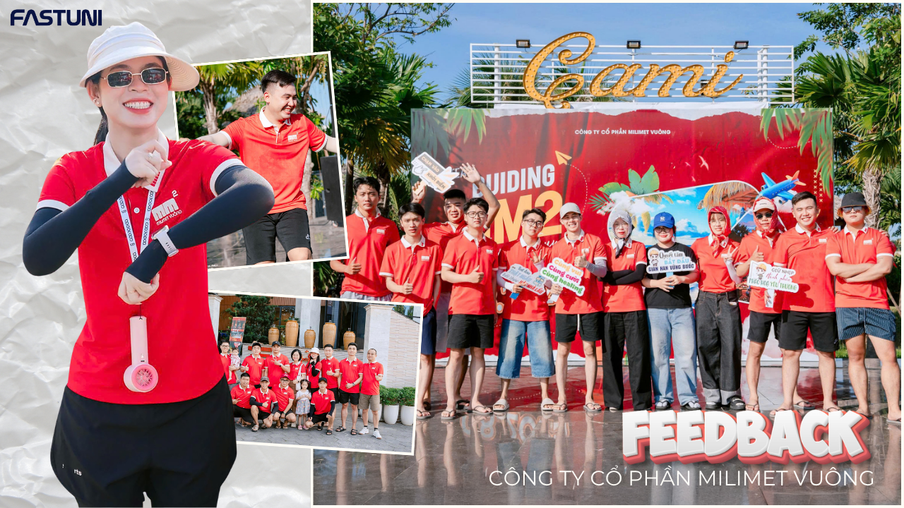 Feedback đồng phục công ty cổ phần milimet vuông