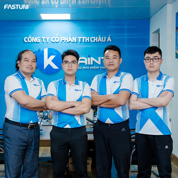 Thiết kế mẫu đồng phục Kpaint mang phong cách trẻ trung và chuyên nghiệp