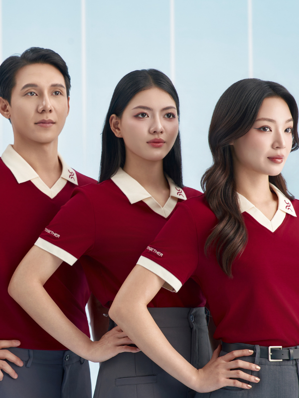 Đồng Phục Áo Polo Cổ Tim - Ảnh 7