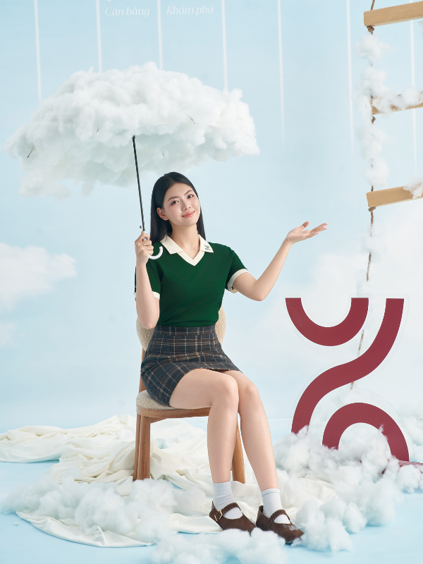 Đồng Phục Áo Polo Cổ Tim - Ảnh 5