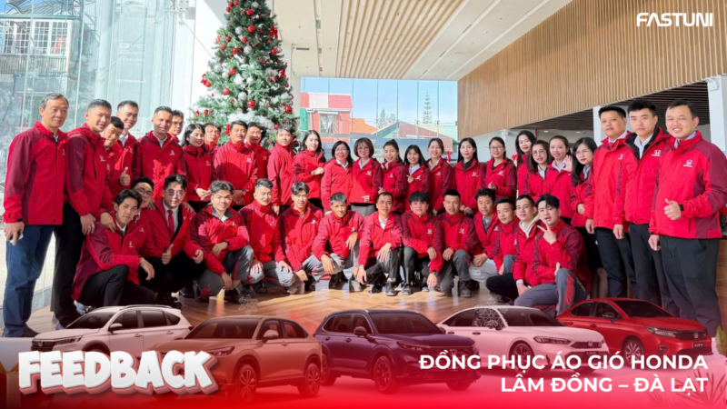 feedback đồng phục áo gió honda lâm đồng – đà lạt